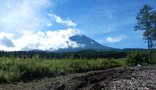 9月頃の富士山の様子